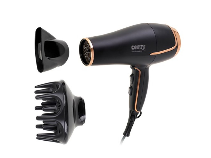Camry CR 2255 hair dryer Black,Gold 2000 W CR 2255 – Adler Грижа за косата