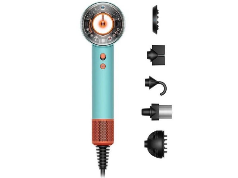Dyson Supersonic HD16 Patina/Topaz/ 515276-01 HD16 Patina Ceramic Blue – DYSON Грижа за косата