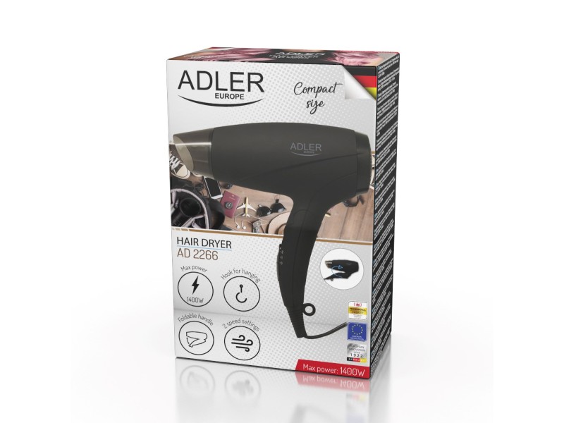Hair dryer ADLER AD 2266 AD 2266 – Adler Грижа за косата