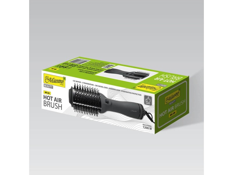 Hair dryer-brush 1200W MAESTRO MR-260 MR-260 – Maestro Грижа за косата