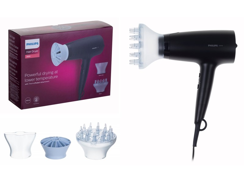 Philips BHD360/20 hair dryer 2100 W Navy BHD360/20 – Philips Грижа за косата