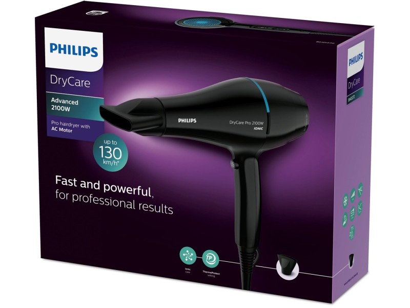 Philips DryCare BHD272/00 hair dryer 2100 W Black BHD272/00 – Philips Грижа за косата