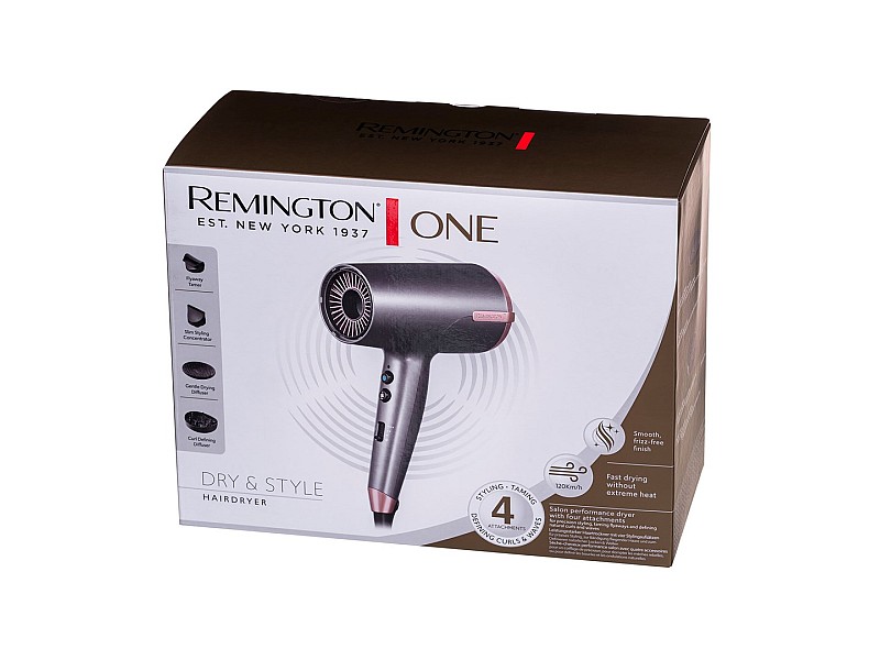 Remington D6077 hair dryer 2000 W Bronze, Grey D6077 – REMINGTON Грижа за косата