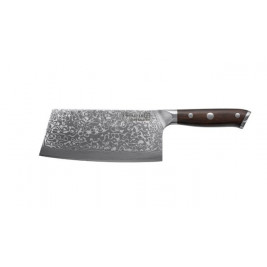 Cleaver Kohersen Elegance Ebony Wood Damascus steel cleaver 16.5 cm