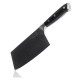 Cleaver Kohersen Elegance Ebony Wood Damascus steel cleaver 16.5 cm 72217 – KOHERSEN Кухненски пособия