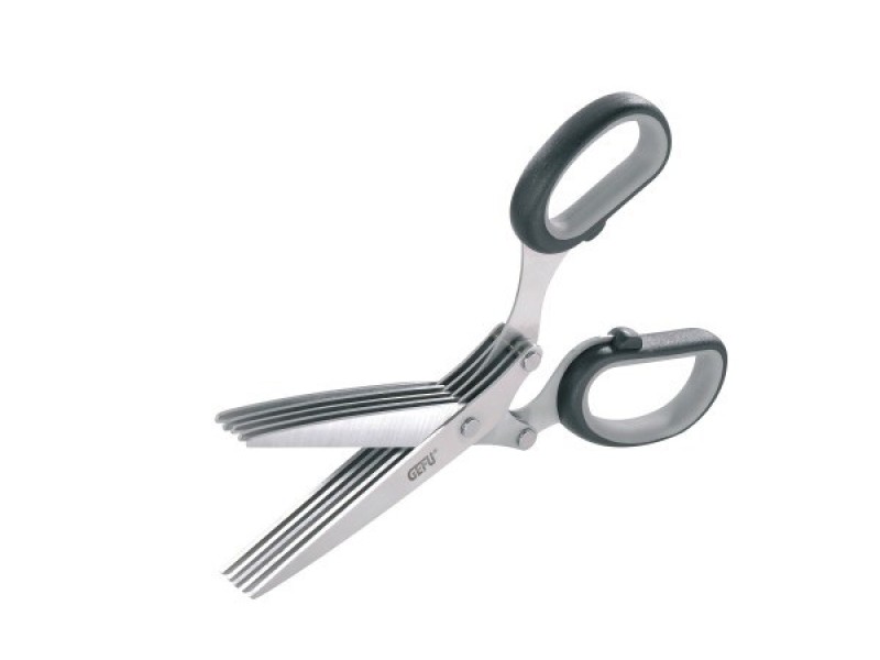 GEFU 12660 kitchen scissors 191 mm Black, Stainless steel Herb G-12660 – GEFU Кухненски пособия