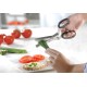 GEFU 12660 kitchen scissors 191 mm Black, Stainless steel Herb G-12660 – GEFU Кухненски пособия