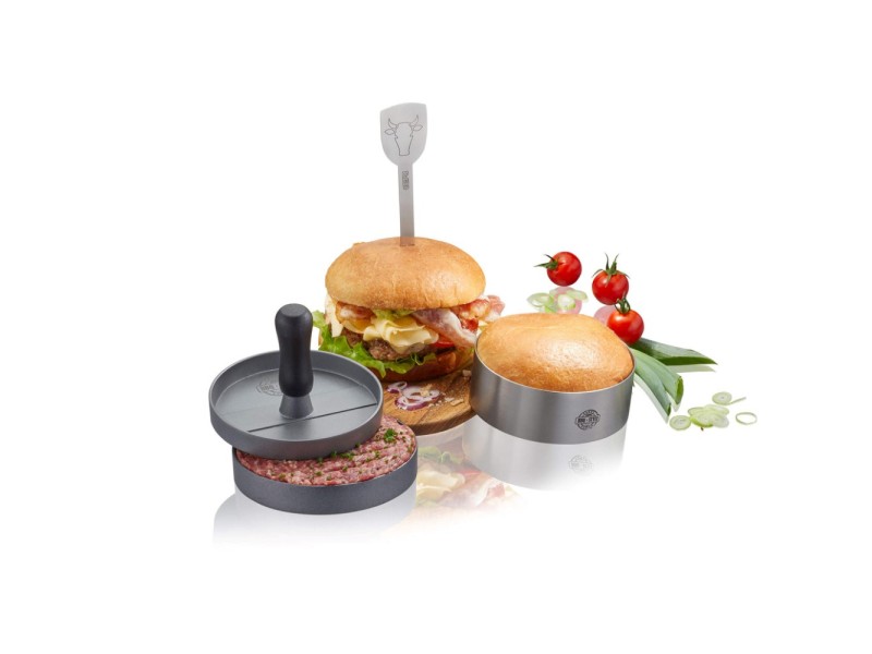 GEFU BBQ G-89494 - 3-piece burger set G-89494 – GEFU Кухненски пособия