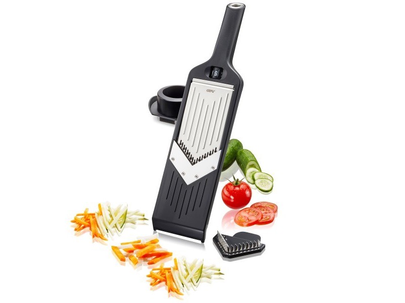 GEFU Julienne VIOLI 2.0 slicer Manual Black ABS synthetics, Stainless steel G-50441 – GEFU Кухненски пособия