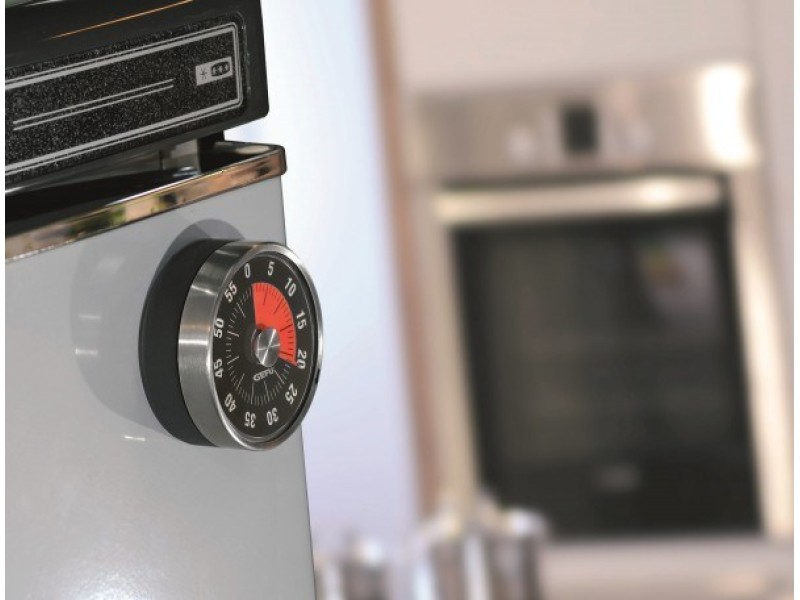 GEFU OPTICO Mechanical kitchen timer Black, Stainless steel G-12310 – GEFU Кухненски пособия