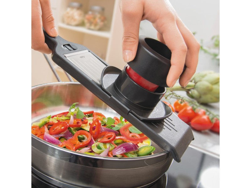 GEFU VIOLI slicer Manual Black ABS synthetics, Stainless steel G-50440 – GEFU Кухненски пособия