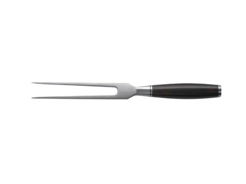 Kohersen Elegance Ebony Wood Meat fork Stainless steel 72218 – KOHERSEN Кухненски пособия