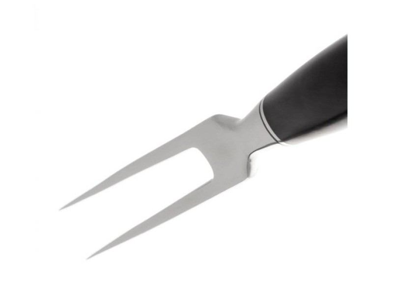 Kohersen Elegance Ebony Wood Meat fork Stainless steel 72218 – KOHERSEN Кухненски пособия