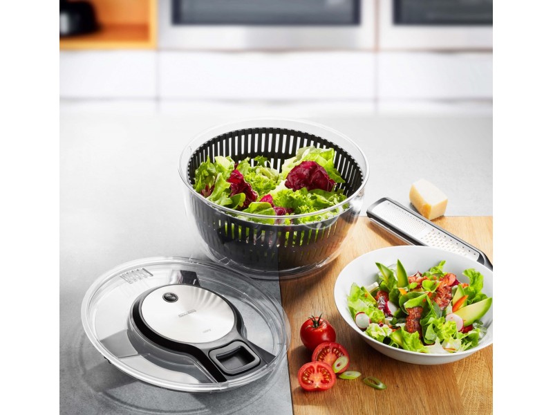 LETTUCE CENTRIFUGE 5 LTR, TRANSPARENT GEFU SPEEDWING G-28150 LETTUCE CENTRIFUGE 5 LTR, TRANSPARENT GEFU SPEEDWING G-28150 G-28150 – GEFU Кухненски пособия