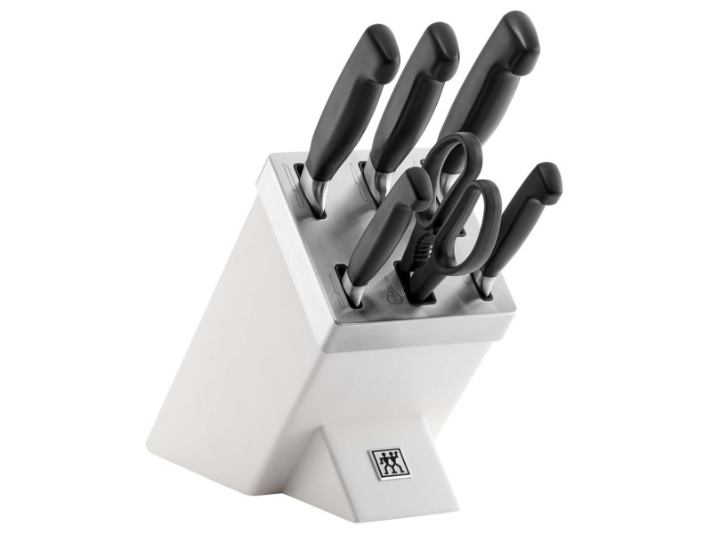 ZWILLING FOUR STAR 35148-207-0 kitchen knife/cutlery block set 7 pc(s) White 35148-207-0 – ZWILLING Кухненски пособия