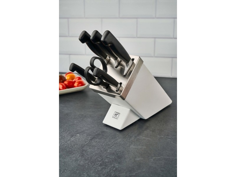 ZWILLING FOUR STAR 35148-207-0 kitchen knife/cutlery block set 7 pc(s) White 35148-207-0 – ZWILLING Кухненски пособия