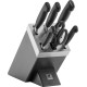 ZWILLING FOUR STAR 35148-507-0 kitchen knife/cutlery block set 7 pc(s) Grey 35148-507-0 – ZWILLING Кухненски пособия