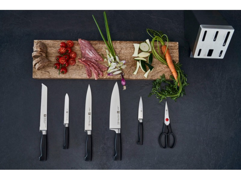 ZWILLING FOUR STAR 35148-507-0 kitchen knife/cutlery block set 7 pc(s) Grey 35148-507-0 – ZWILLING Кухненски пособия