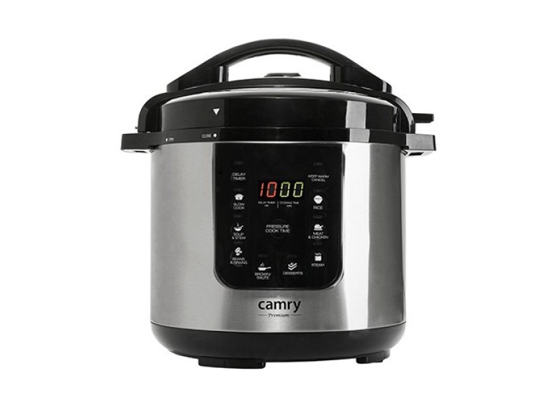 Camry CR 6409 multi cooker 6 L 1000 W Black,Stainless steel CR 6409 – CAMRY Съдове за готвене