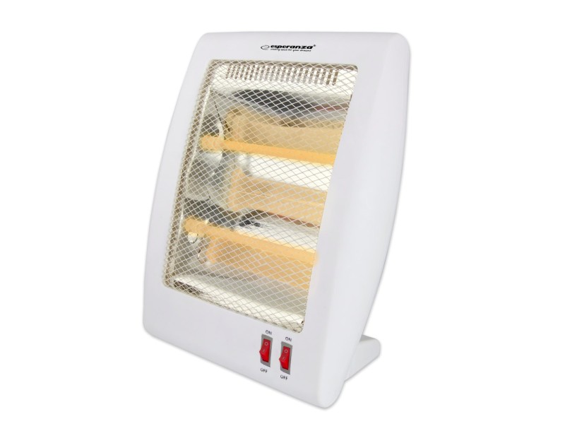 Esperanza EHH010 Electric quartz heater 400W/800W White EHH010 – Esperanza Отопление на ток