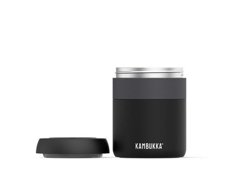 Dinner thermos Kambukka Bora 600 ml - Matte Black 11-06010 – Kambukka Термоси