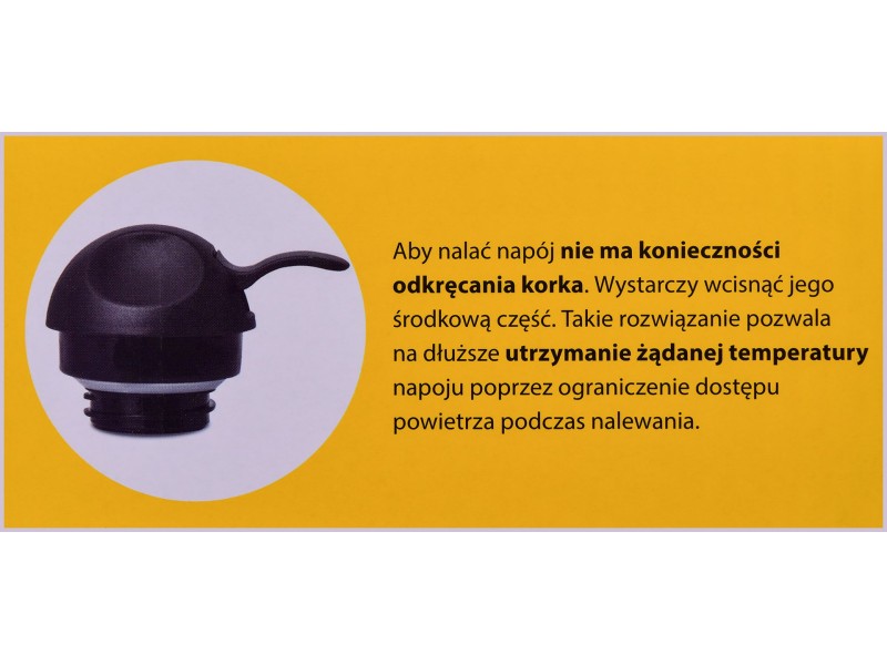 PROMIS Steel jug 1.5 l, coffee print TMH15K – PROMIS Термоси