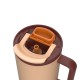 Thermal mug with telescopic straw Kambukka Rio Tumbler 950ml Almond Dream 11-08001 – Kambukka Термоси
