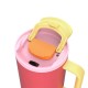 Thermal mug with telescopic straw Kambukka Rio Tumbler 950ml Pink Papaya 11-08002 – Kambukka Термоси