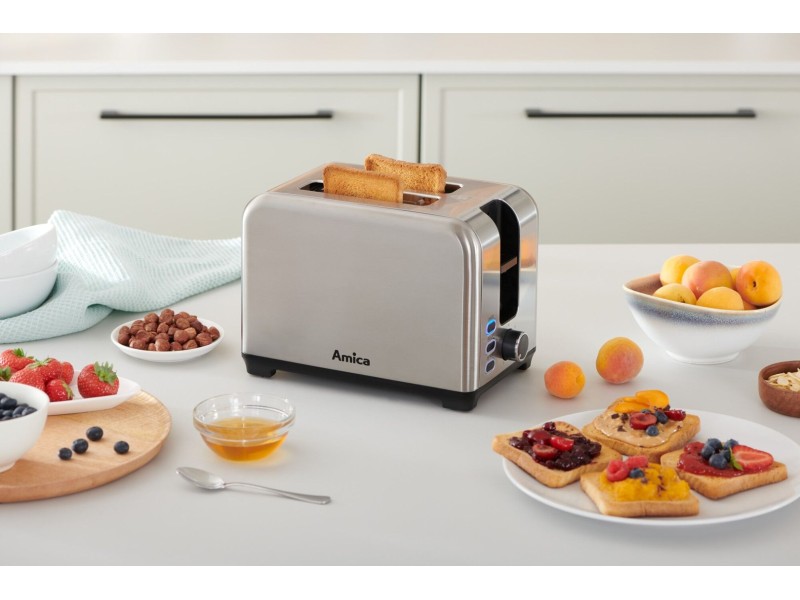 Amica TF 3043 Toaster 2 coffe. 780-930 W Inox TF 3043 – Amica Тостери