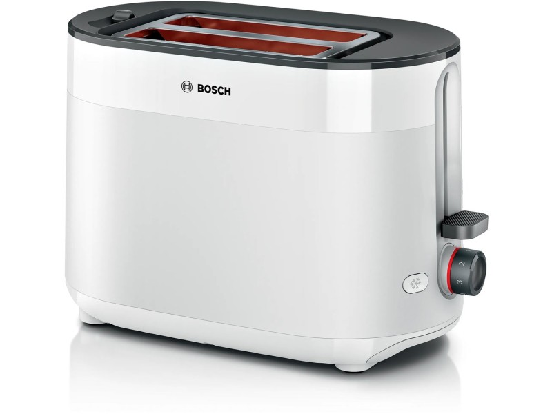 Bosch TAT2M121 toaster 6 2 slice(s) 950 W White TAT2M121 – BOSCH Тостери