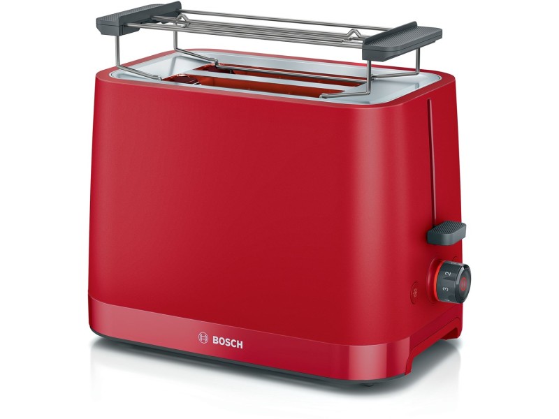 Bosch TAT3M124 toaster 2 slice(s) 950 W Red TAT 3M124 – BOSCH Тостери
