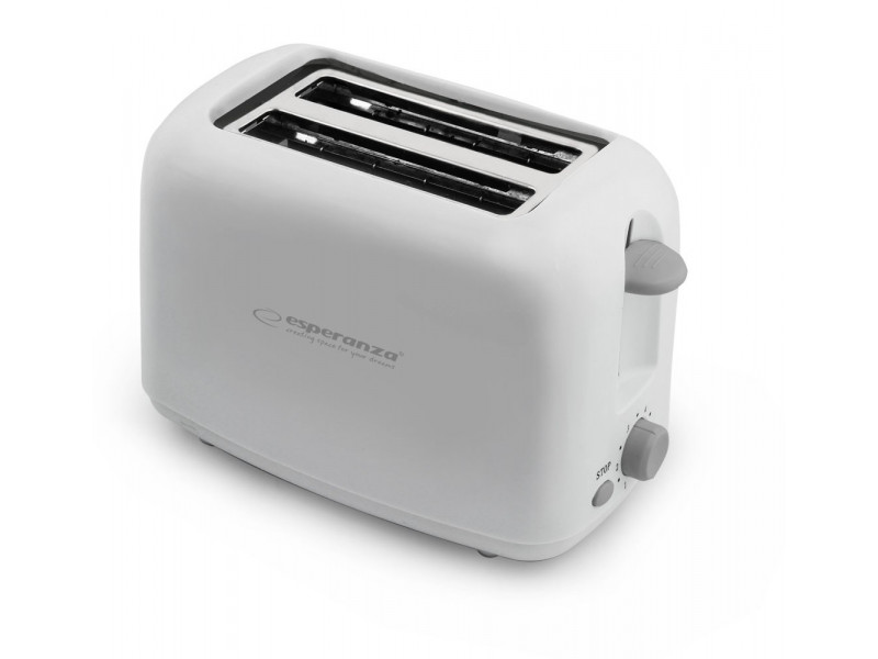 Esperanza EKT002 Caprese 2 slice(s) 600 W White Esperanza EKT002 Caprese 2 slice(s) 600 W White