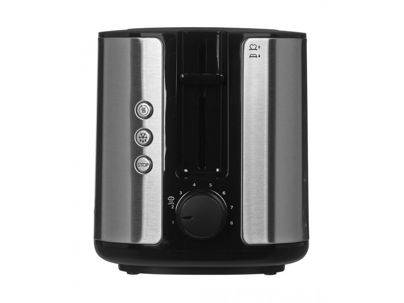 Philips Viva Collection HD2650/90 toaster 2 slice(s) 950 W Black, Stainless steel