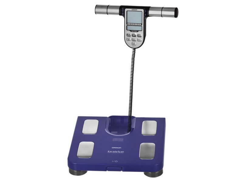 Omron BF511 Square Blue Electronic personal scale HBF-511B-E – OMRON Цифрови кантари