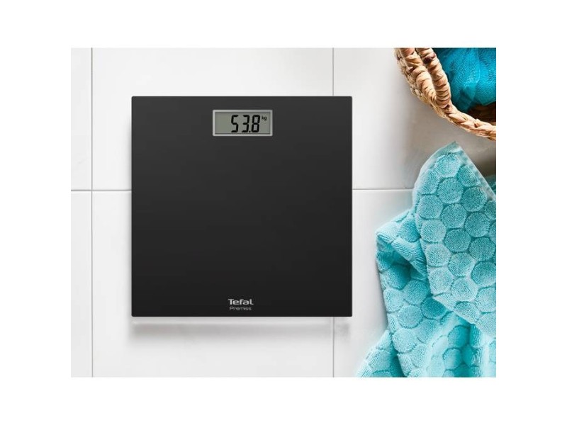 Tefal PP1400 Square Black Electronic personal scale PP1400V0 – Tefal Цифрови кантари