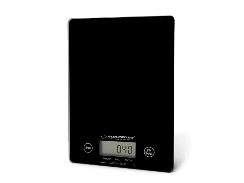 Esperanza EKS002K Electronic kitchen scale Black Tabletop Rectangle EKS002K – Esperanza Кухненски везни
