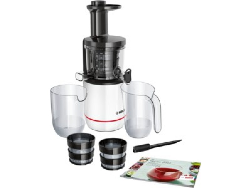 Bosch MESM500W juice maker Slow juicer 150 W Black, White Bosch MESM500W juice maker Slow juicer 150 W Black, White MESM500W – BOSCH Сокоизтисквачки