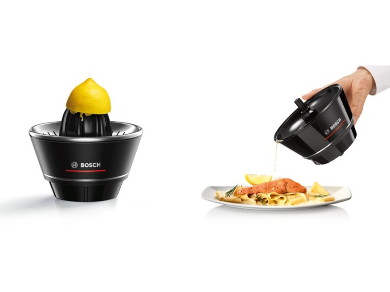 Bosch MCP72GPB citrus press Plastic, Stainless steel Black, Transparent MCP72GPB – BOSCH Сокоизтисквачки