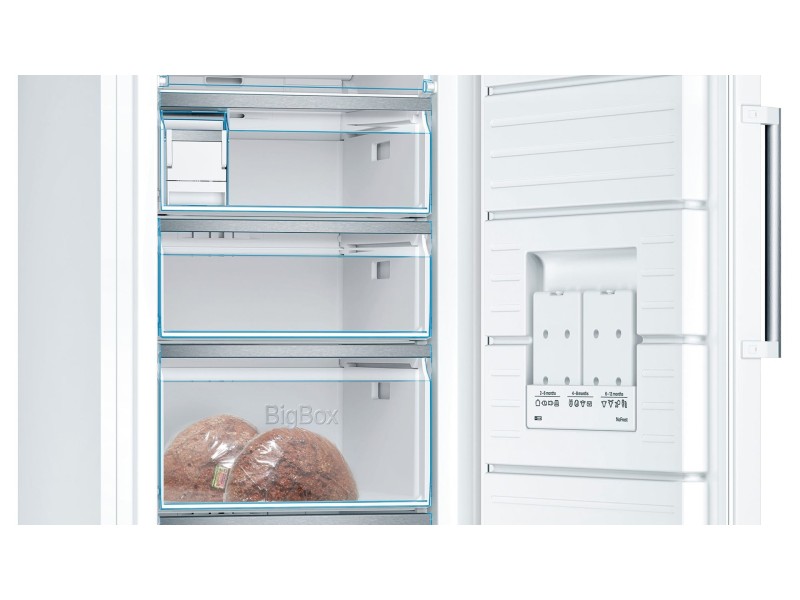 Bosch Serie 6 GSN51AWDV freezer Freestanding Upright White 289 L GSN51AWDV – BOSCH Фризери за вграждане