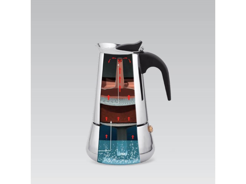 Coffee machine for 6 cups MR-1660-6 MAESTRO MR-1660-6 – Maestro Еспресо машини
