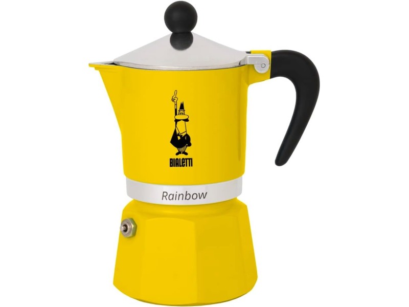 Coffee maker BIALETTI RAINBOW 6TZ 300 ml Yellow 502020171 – BIALETTI Еспресо машини