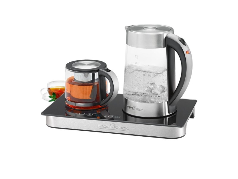 ProfiCook PC-TKS 1056 electric kettle 1.7 L Black, Stainless steel, Transparent PC-TKS 1056 – PROFICOOK Еспресо машини