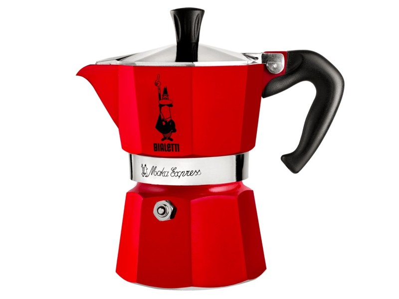 Red Bialetti Moka Espress Coffee Maker AGDBLTZAP0041 – BIALETTI Еспресо машини