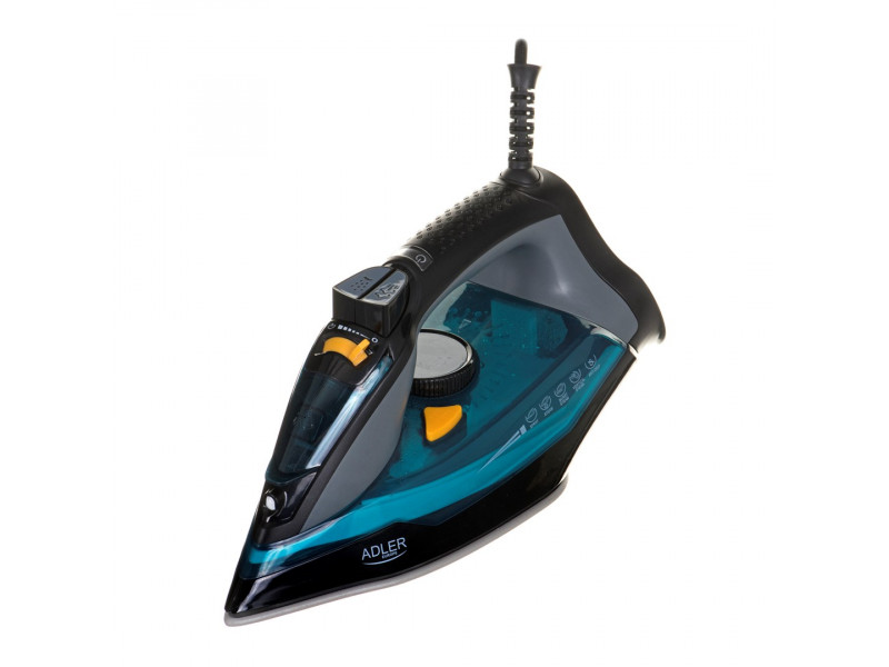 Adler AD 5032 iron Dry iron Ceramic soleplate Black, Blue, Gray 2400 W Adler AD 5032 iron Dry iron Ceramic soleplate Black, Blue, Gray 2400 W