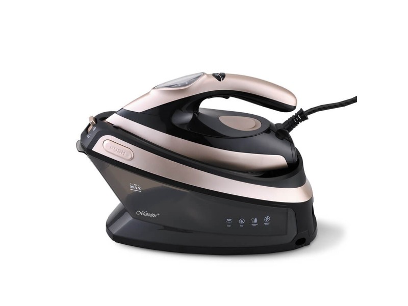 MAESTRO MR-320C Steam Station 2400 W 1.5 L Ceramic Soleplate Black,Gold MR-320C – Maestro За гладене