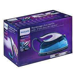 Philips GC7840/20 steam ironing station 2400 W 1.5 L SteamGlide soleplate Blue, White
