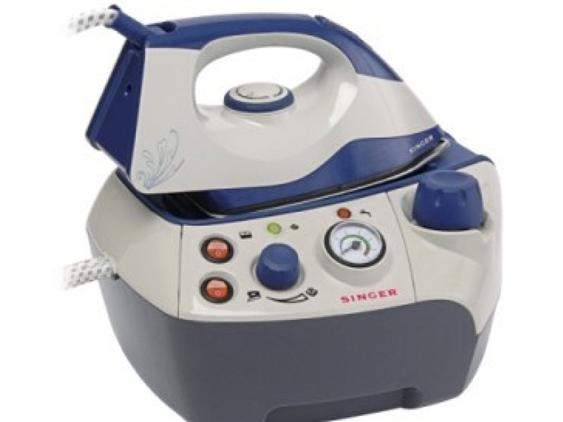 SINGER SHG6201 steam ironing station 850 W 1.2 L Stainless Steel soleplate Black, Blue, Grey 8032817500963 – Singer За гладене