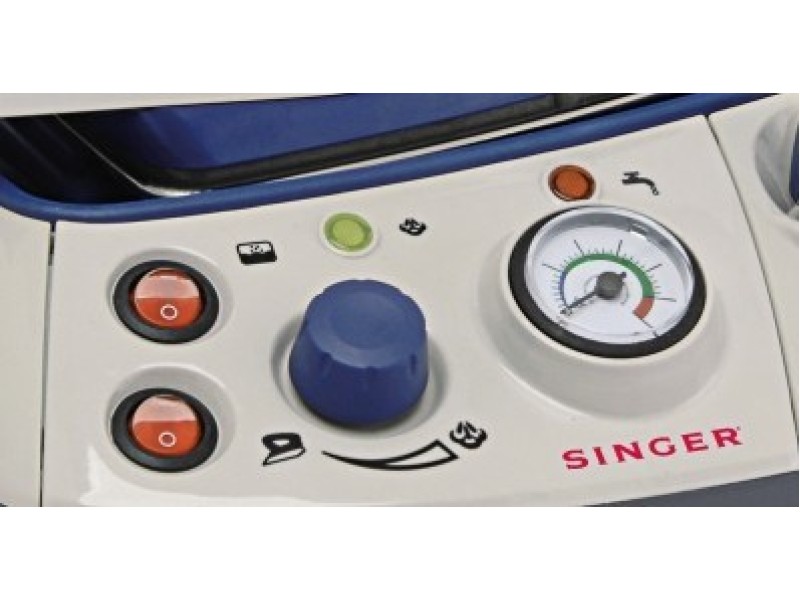 SINGER SHG6201 steam ironing station 850 W 1.2 L Stainless Steel soleplate Black, Blue, Grey 8032817500963 – Singer За гладене