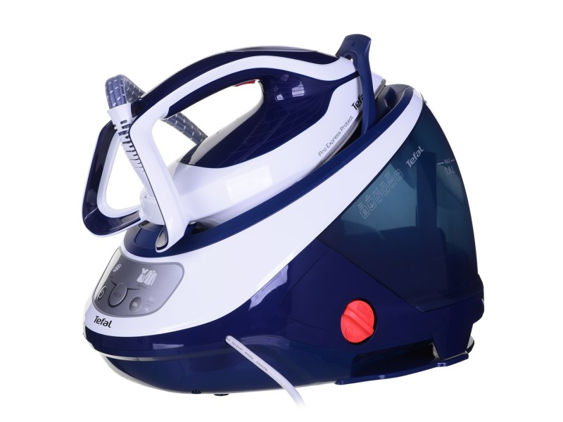 Tefal Pro Express Protect GV9221E0 steam ironing station 2600 W 1.8 L Blue, White GV9221EO – Tefal За гладене