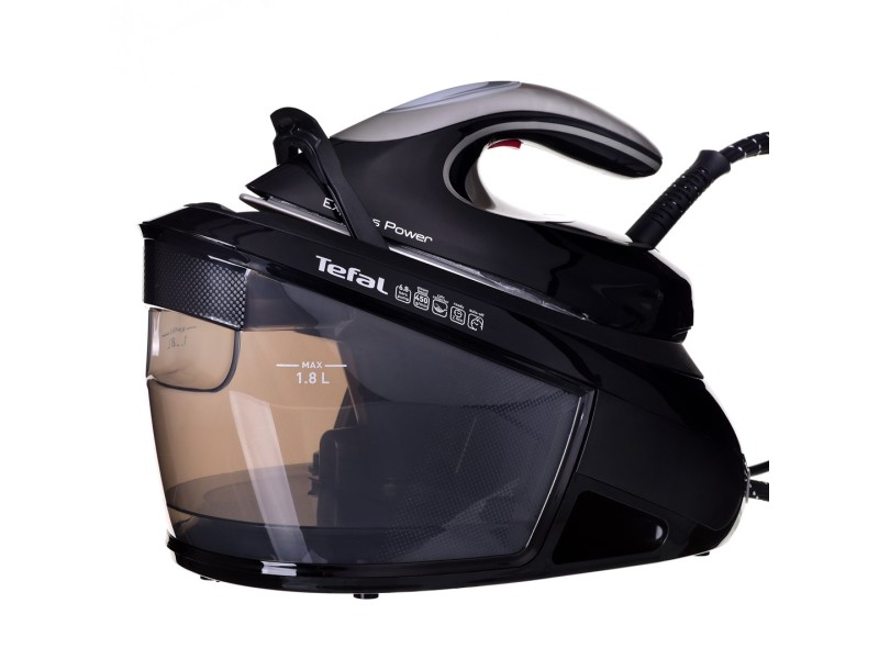 Tefal SV8062,   1.8 L Durilium AirGlide Autoclean soleplate Black, Silver SV8062E0 – Tefal За гладене
